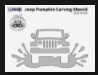 Pumpkin jeep stencil